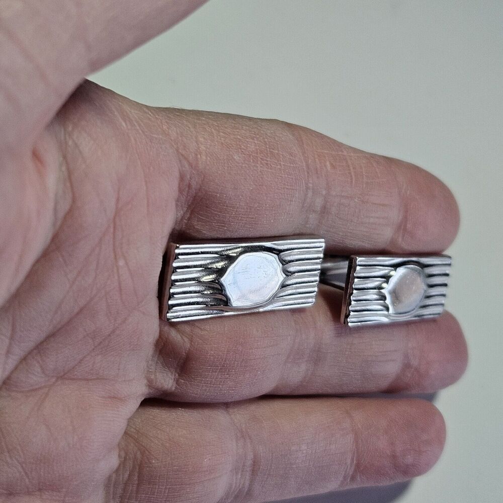 Vintage Anson Rectangular Cufflinks - image 4